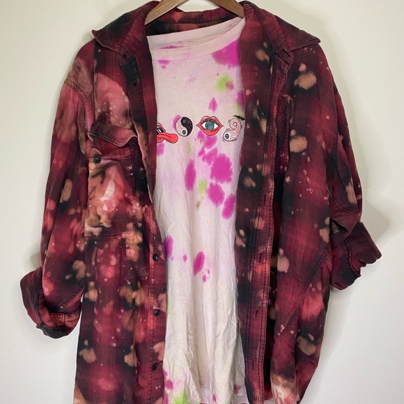 Other - Grunge Oversized Flannel